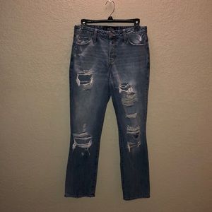 Hollister Vintage Style Distressed Jeans